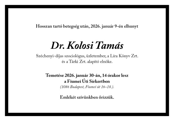 Kolosi Tamás